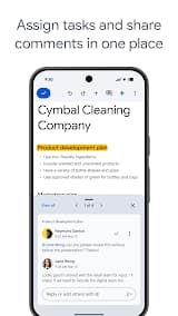 Google Docs App Screenshot