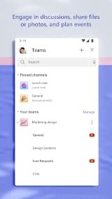 Microsoft Teams App Screenshot