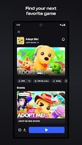 Roblox App Screenshot