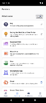 Canon PRINT App Screenshot