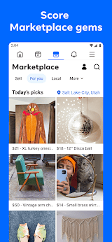 Facebook App Screenshot