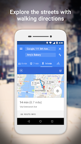 Google Maps Go App Screenshot
