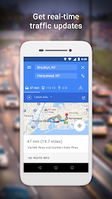 Google Maps Go App Screenshot