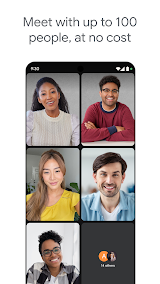 Google Meet App Screenshot