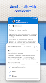 Microsoft Outlook App Screenshot