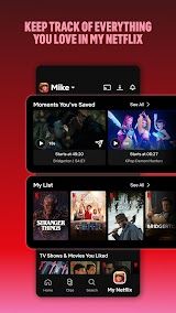 Netflix App Screenshot