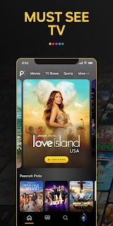 Peacock TV App Screenshot