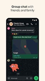 WhatsApp Messenger App Screenshot