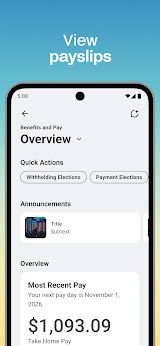 Workday App Screenshot
