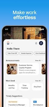 Workday App Screenshot