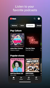 YouTube Music App Screenshot