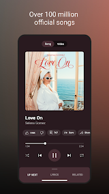 YouTube Music App Screenshot