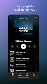 YouTube Music App Screenshot