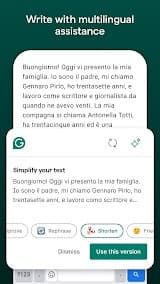 Grammarly App Screenshot