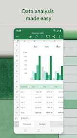 Microsoft Excel App Screenshot