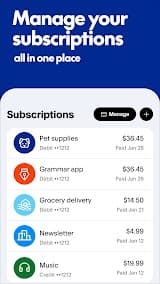 PayPal App Screenshot