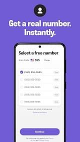 TextNow App Screenshot