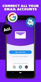 Yahoo Mail Go App Screenshot