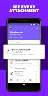 Yahoo Mail Go App Screenshot