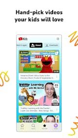 YouTube Kids App Screenshot